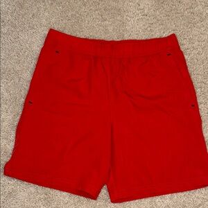 Kids Red Athletic Shorts